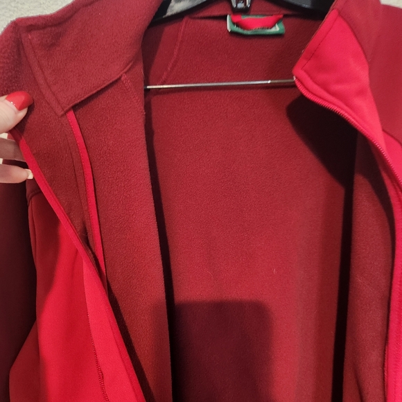 L.L. Beam Vintage Soft Shell Fleece Lined Jacket Mens Large - Picture 8 of 9